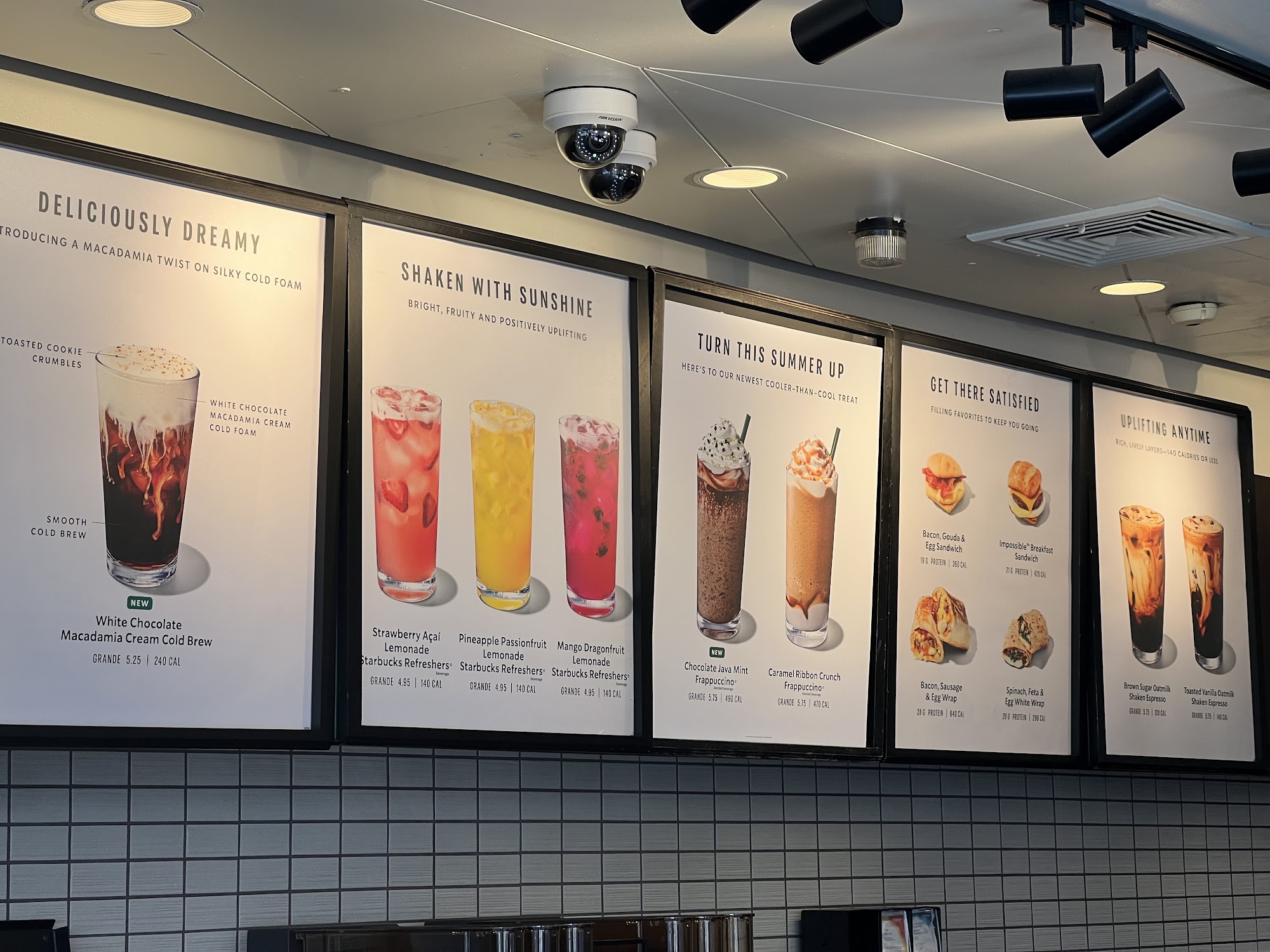 Starbucks Menu