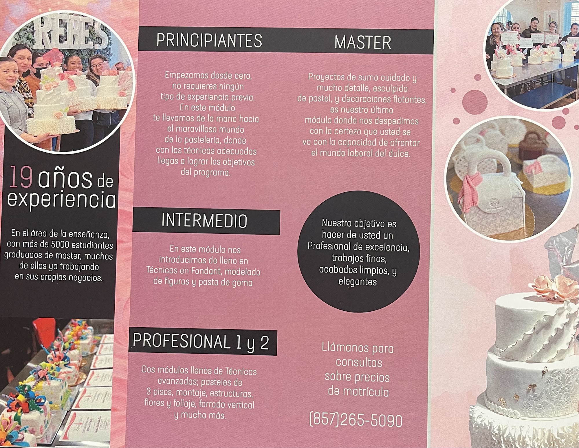 Rebe’s Cake Menu