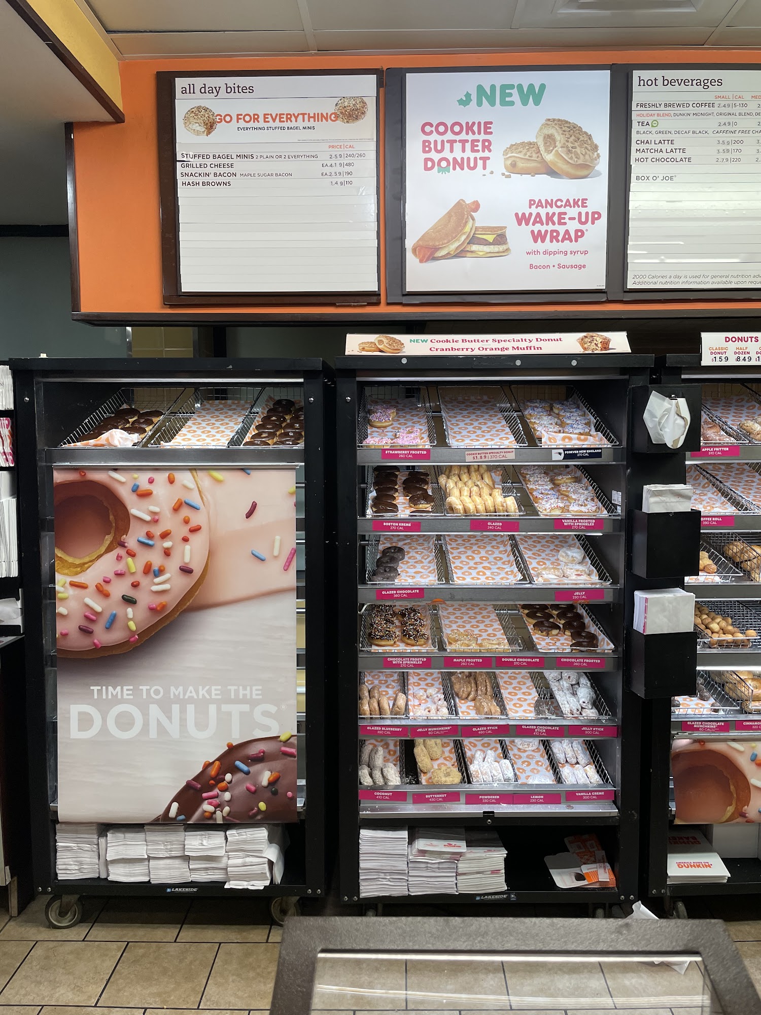 Dunkin' Menu