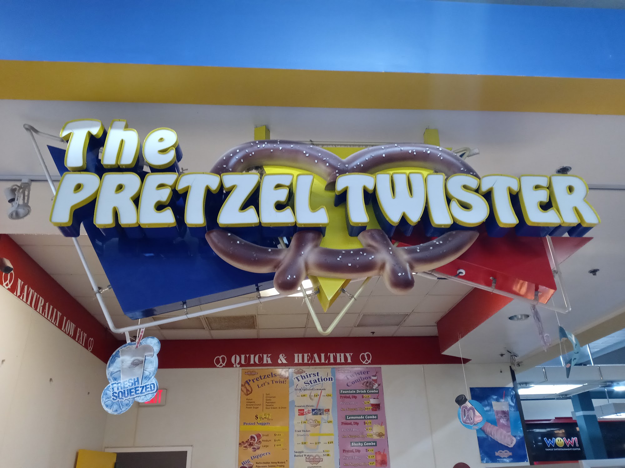 The Pretzel Twister Menu