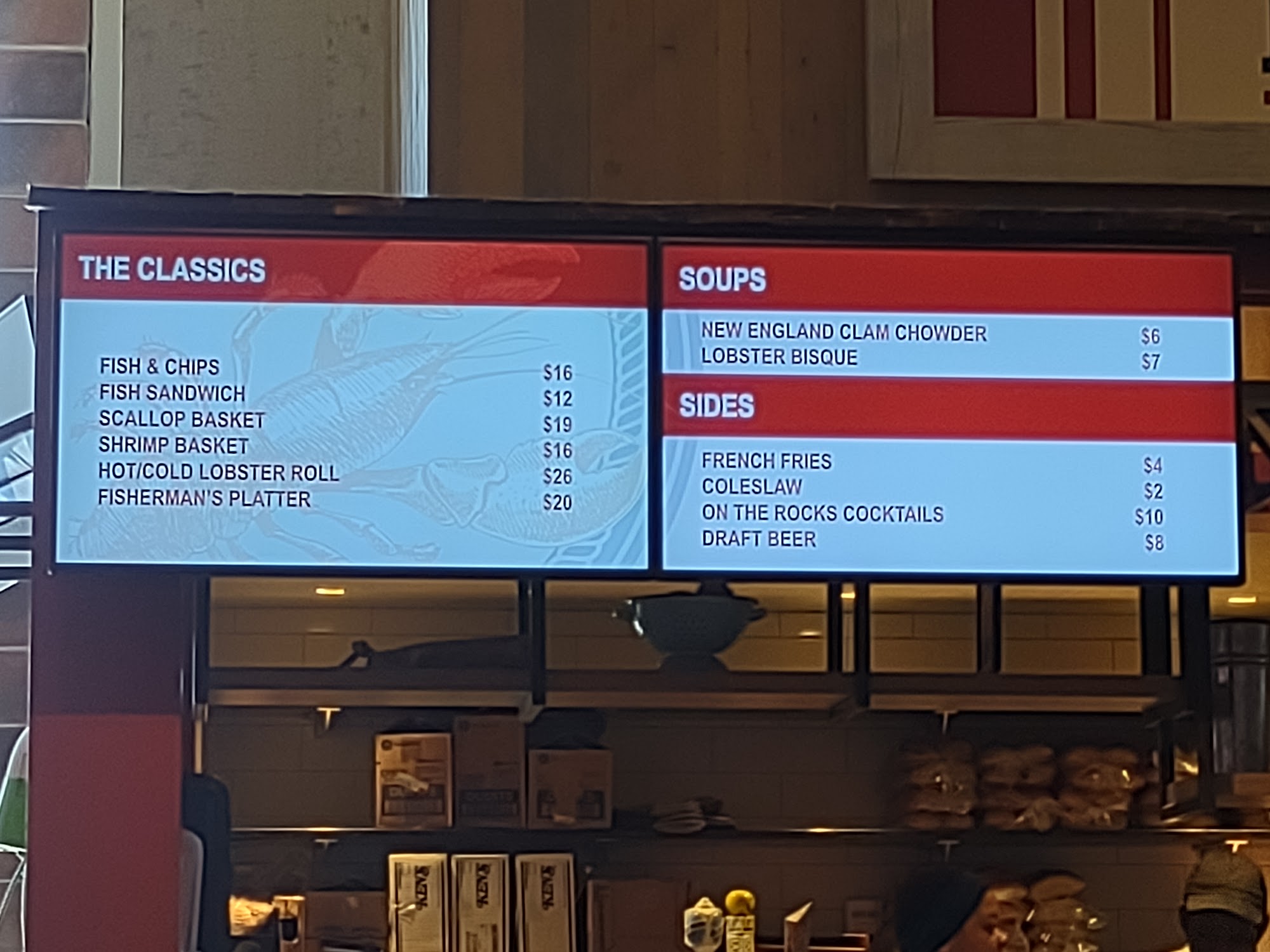 South End Market Menu