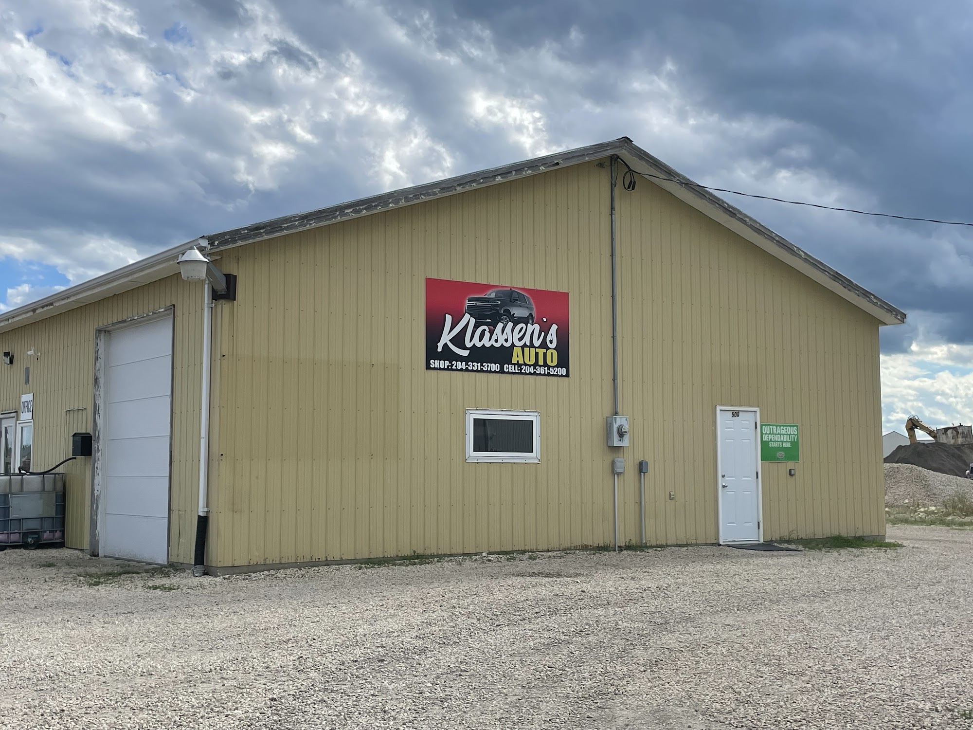 Klassen’s Auto 500 Cargill Rd, Winkler Manitoba R6W 0J1