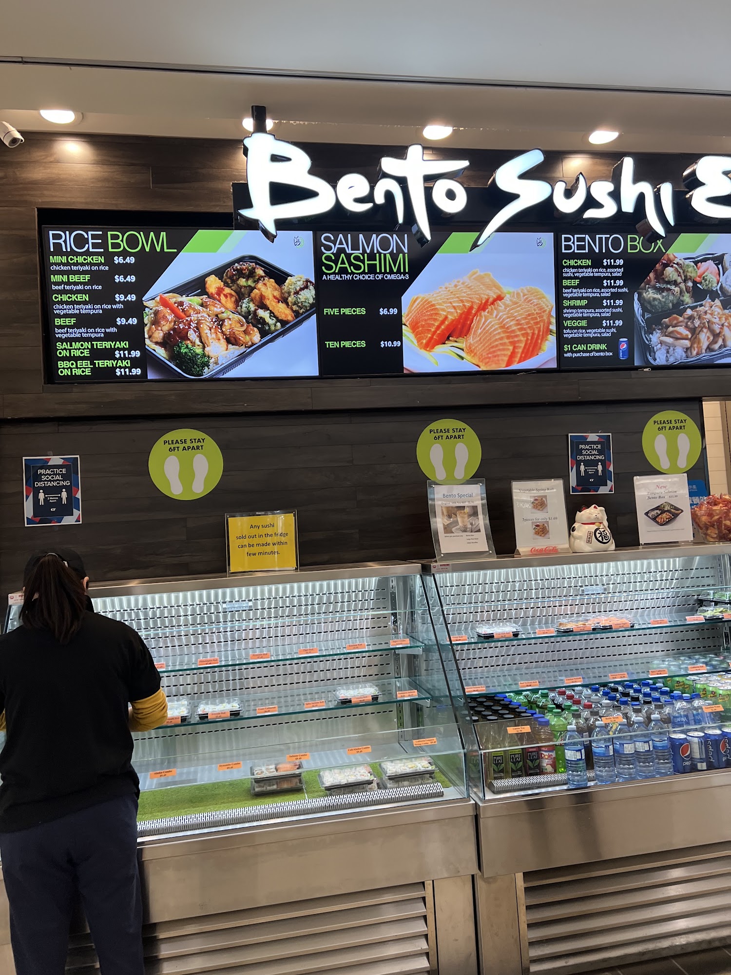 Bento Sushi Express Menu