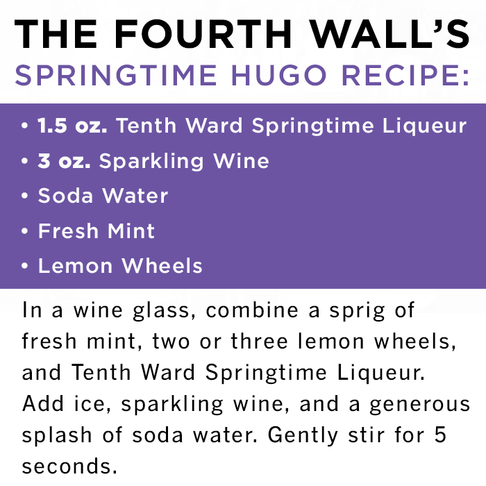 The Fourth Wall Bar and Cafe Menu