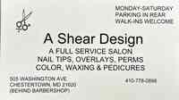 A Shear Design