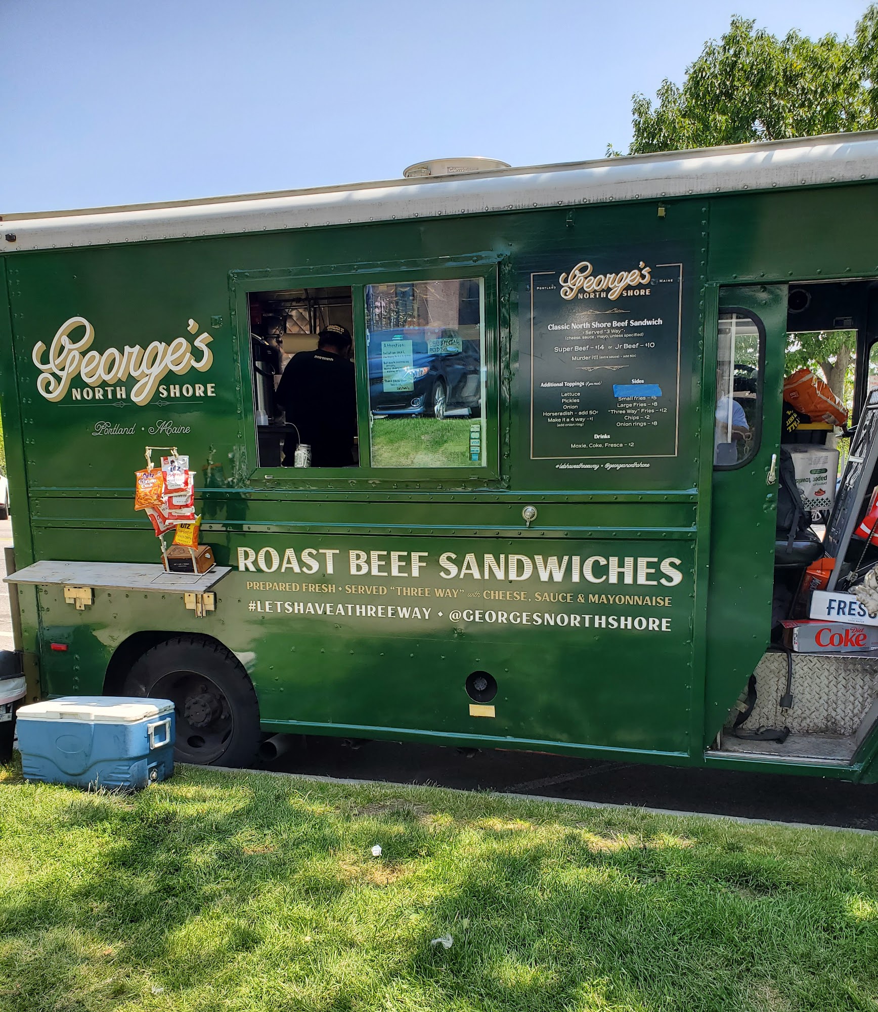 George's North Shore Menu