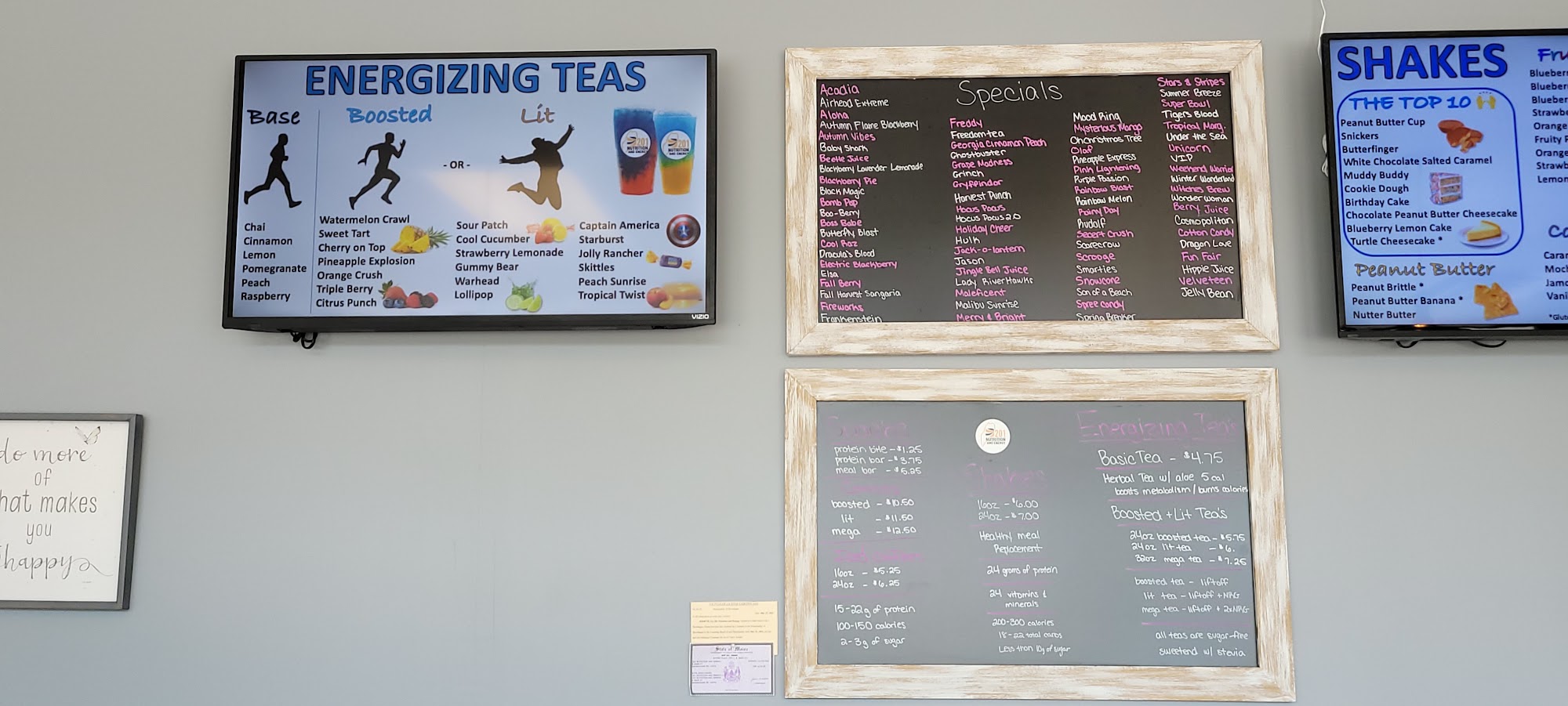 Herbalife- Riverbank Nutrition & Energy Menu