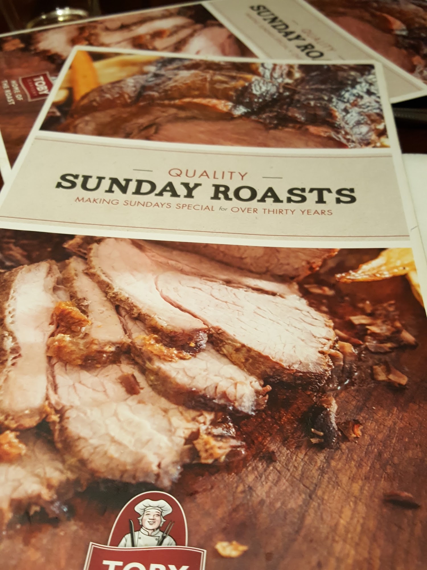 Toby Carvery Aintree Menu