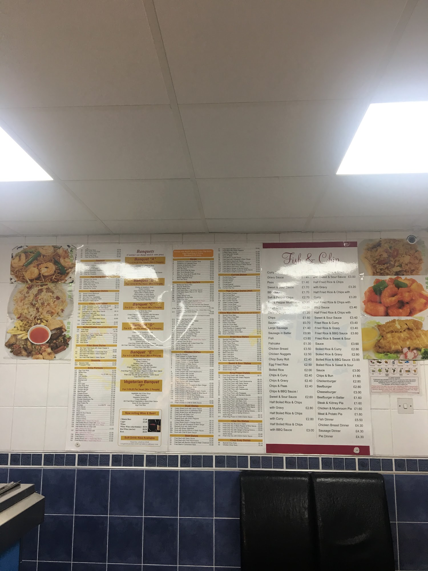 Golden Phoenix greasby Menu
