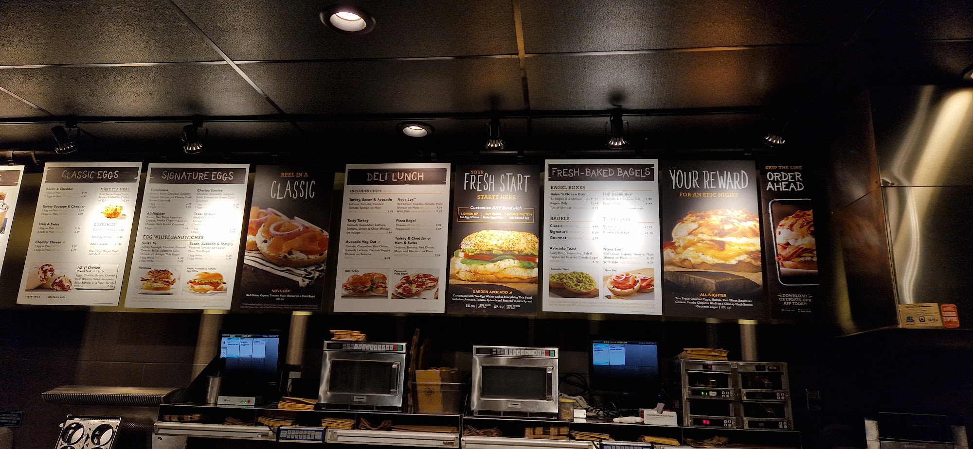 Einstein Bros. Bagels Menu