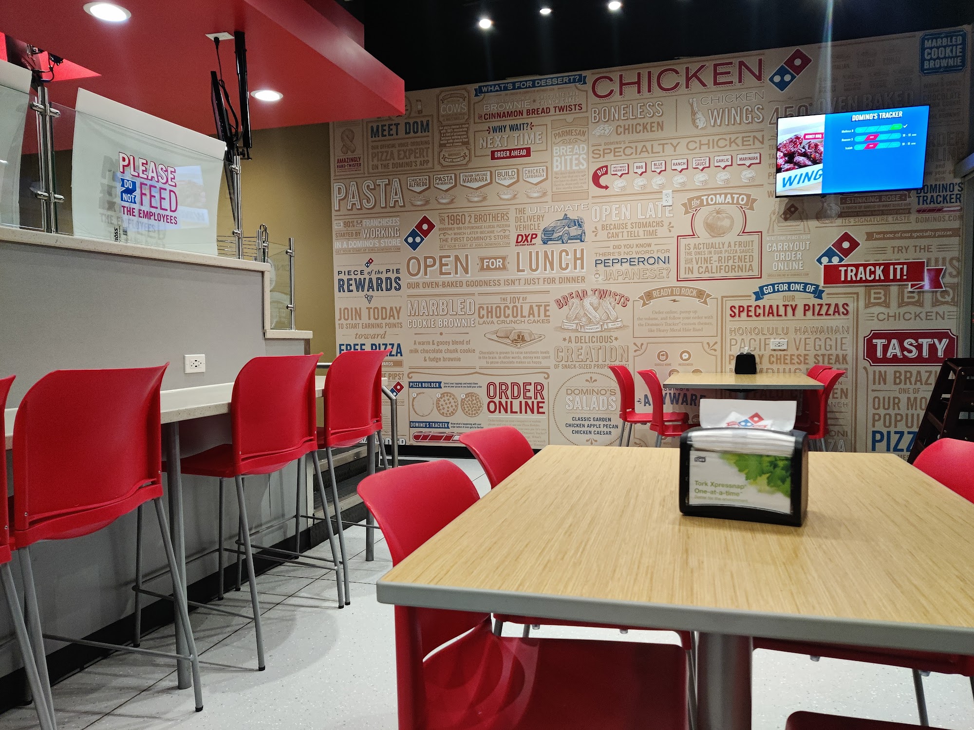 Domino's Pizza Menu
