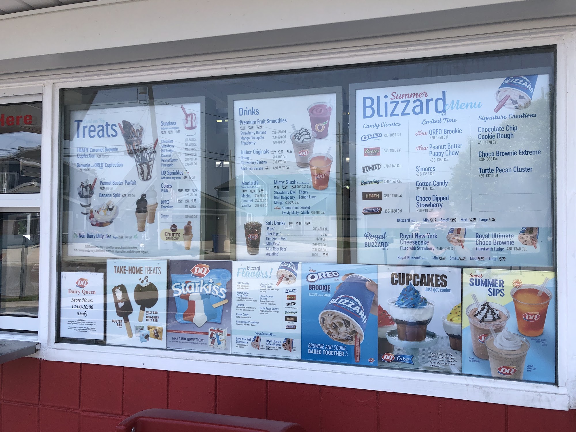 Dairy Queen Store Menu