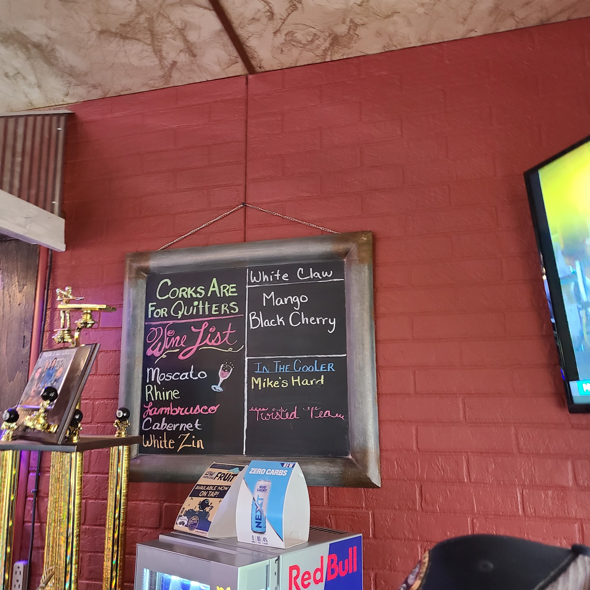 White Birch Tavern Menu