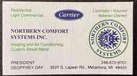 Northern Comfort Systems Inc.