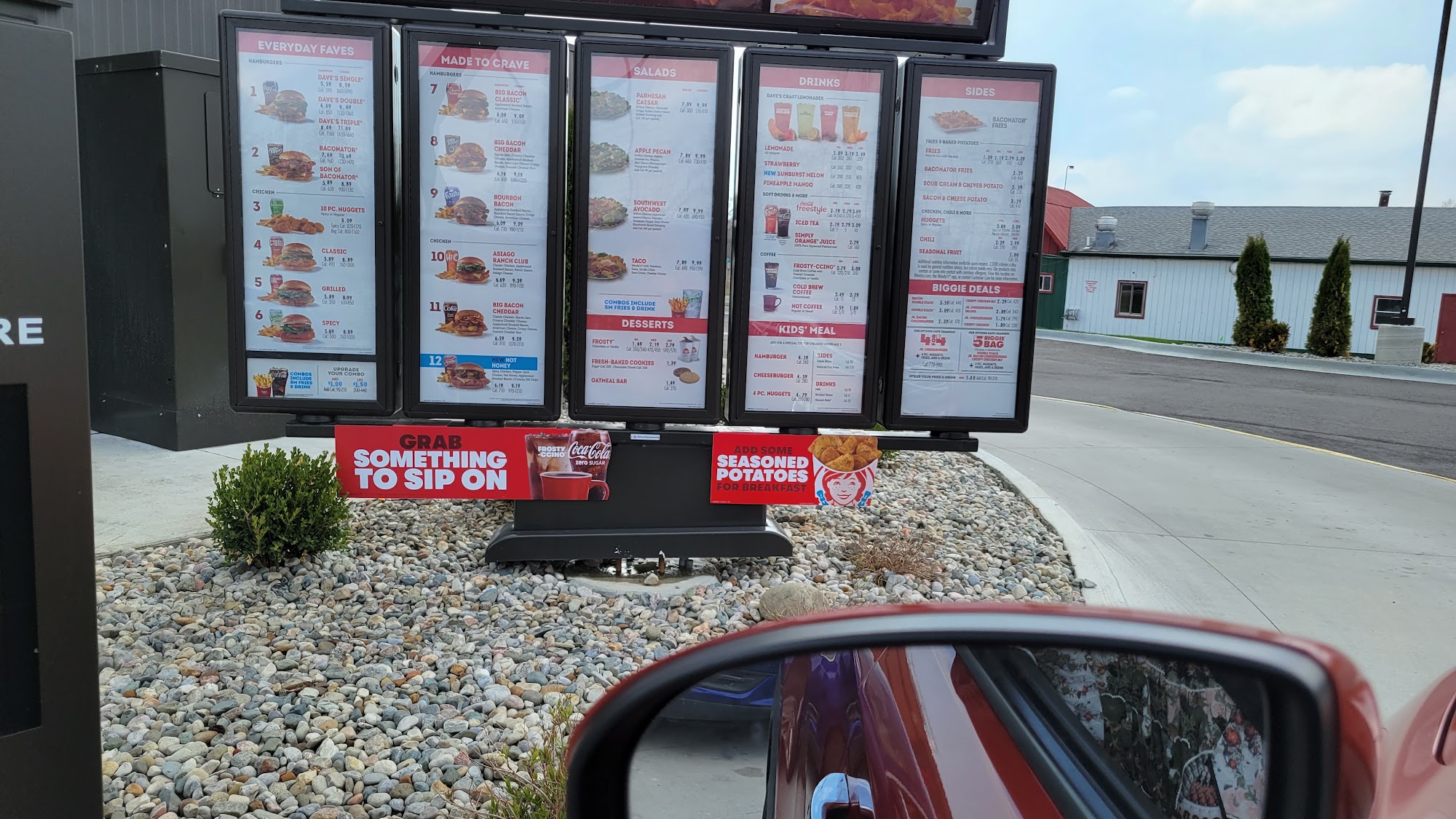 Wendy's Menu