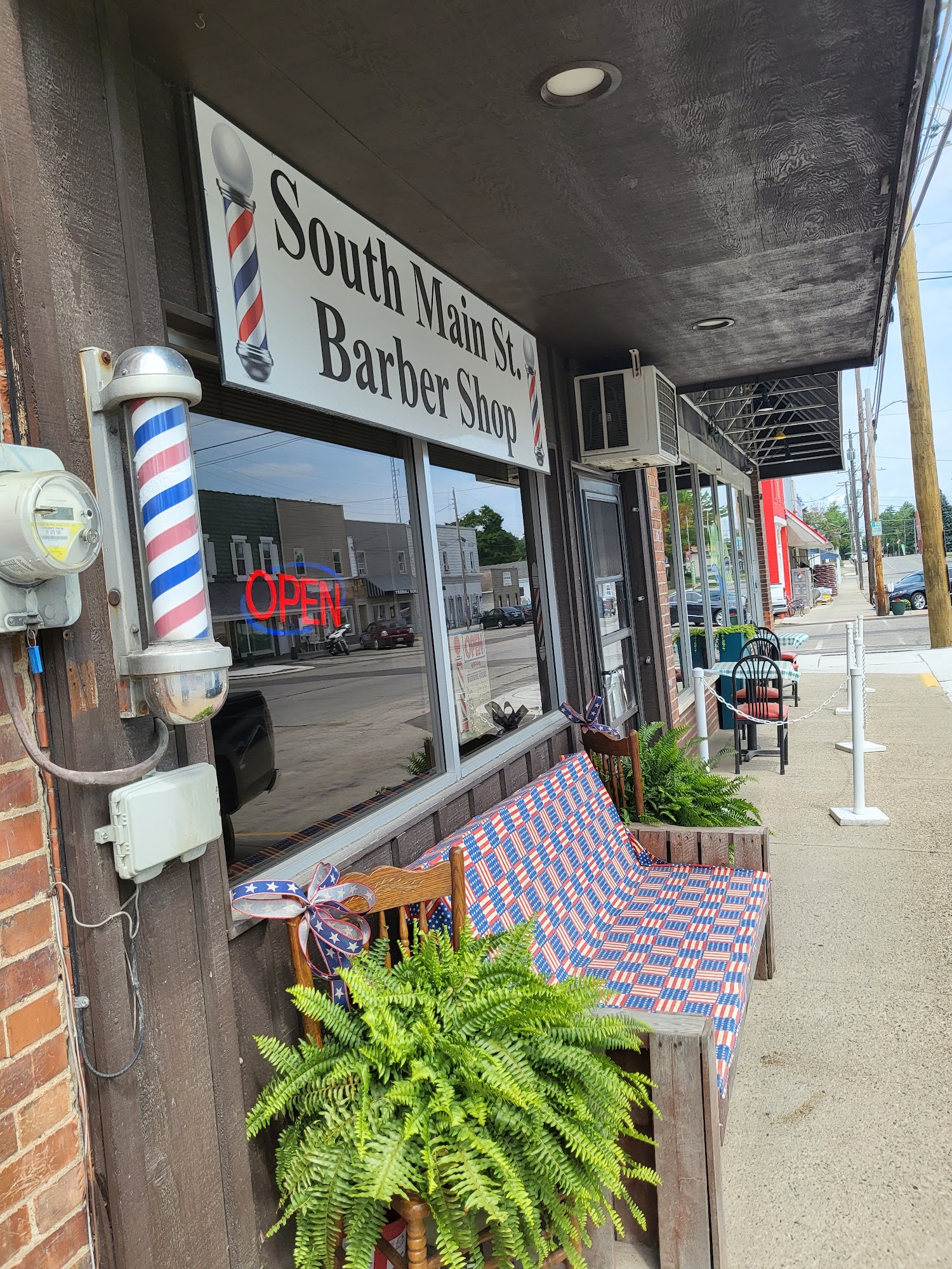 The Bush Wacker Barber Shop 106 S Main St, Onsted Michigan 49265