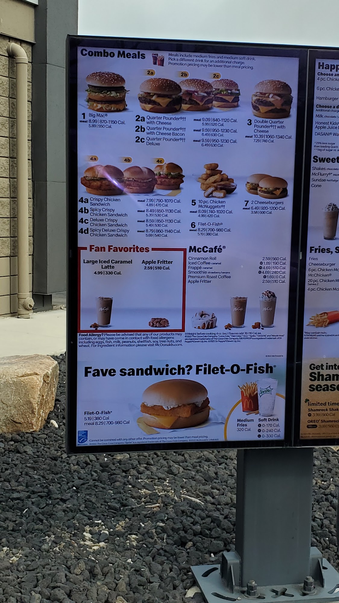 McDonald's Menu