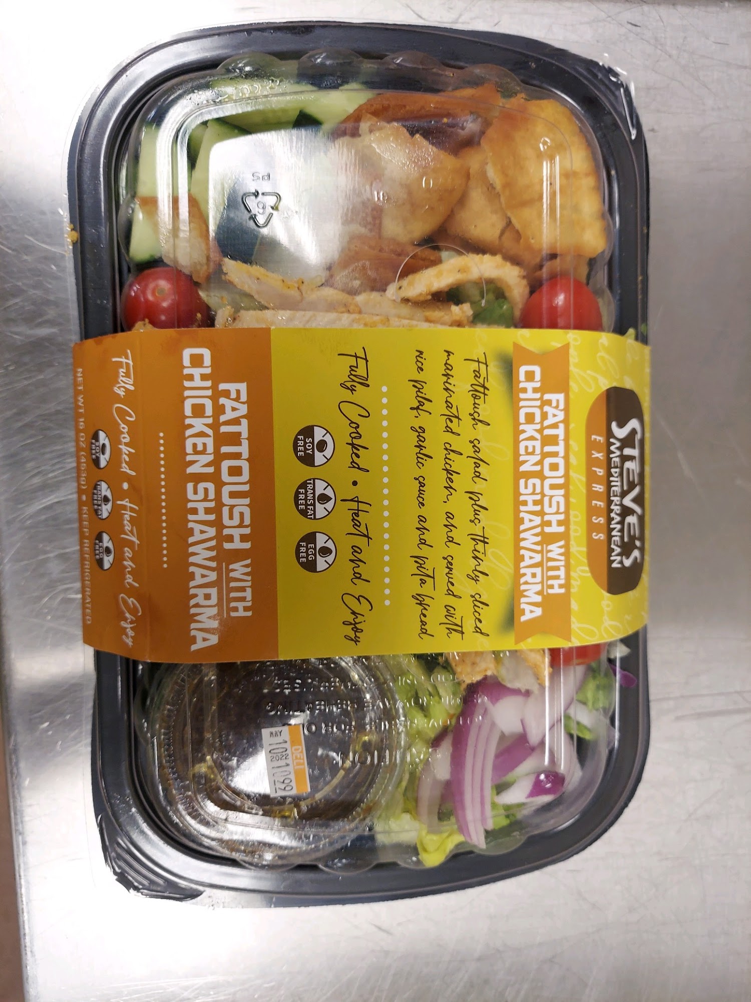 Steve's Mediterranean Express Menu