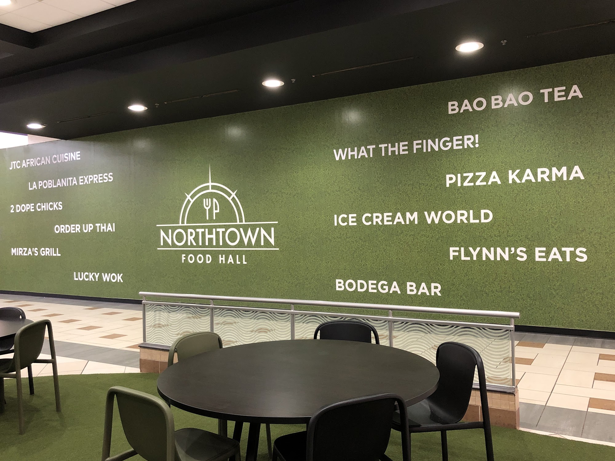 Northtown Food Hall Menu
