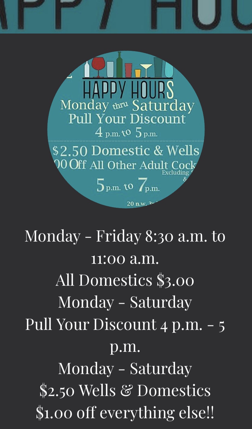 Our Place -on 3rd.- Menu