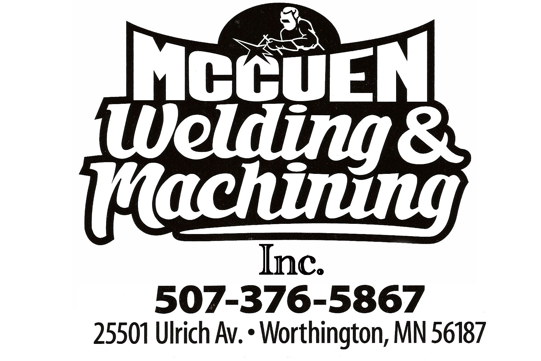 Mc Cuen Welding & Machining 25501 Ulrich Ave, Worthington Minnesota 56187
