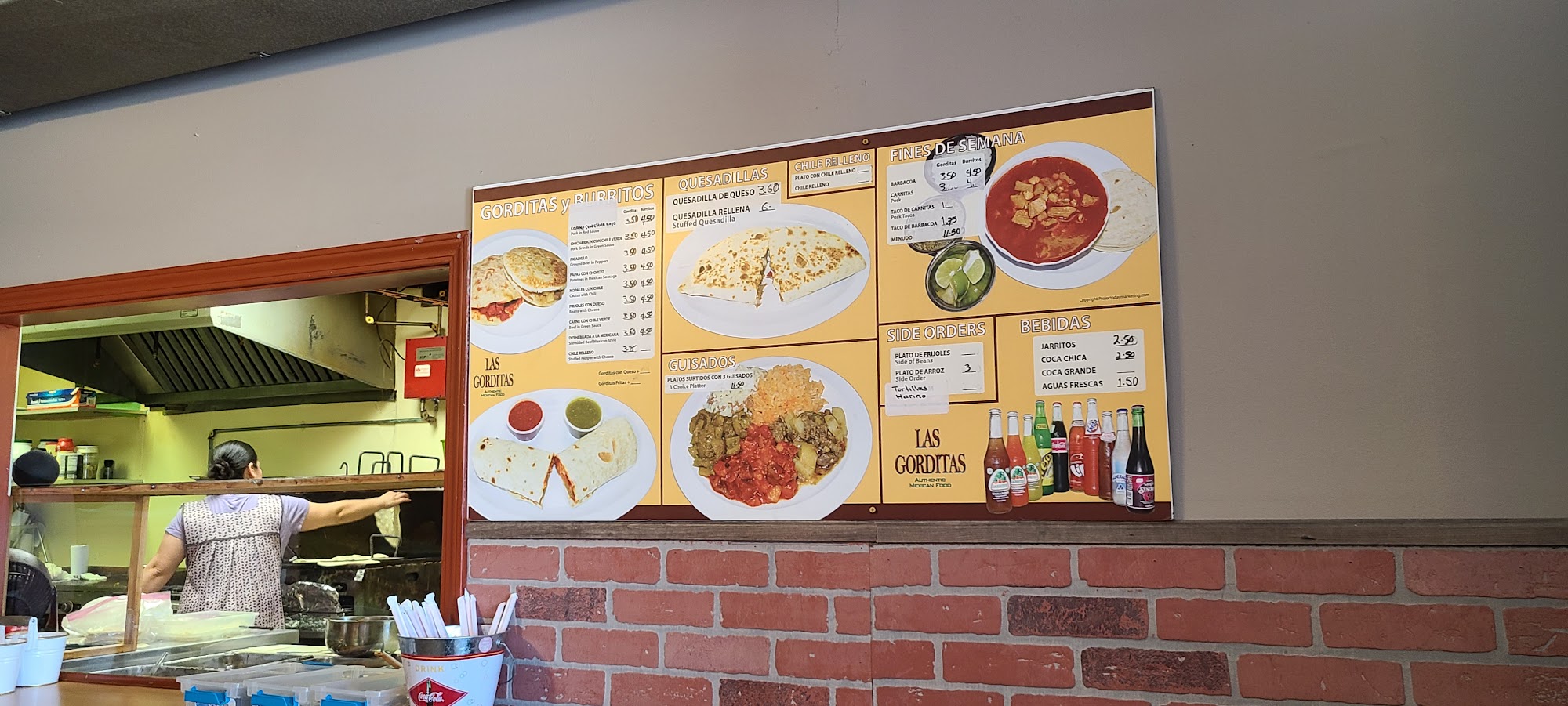 Las Gorditas Menu