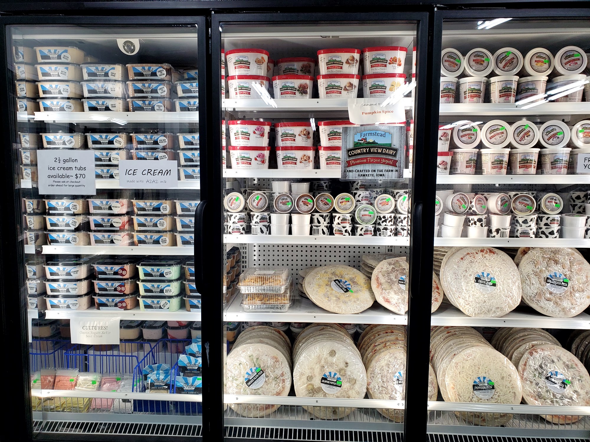 Meadowlark Creamery Menu