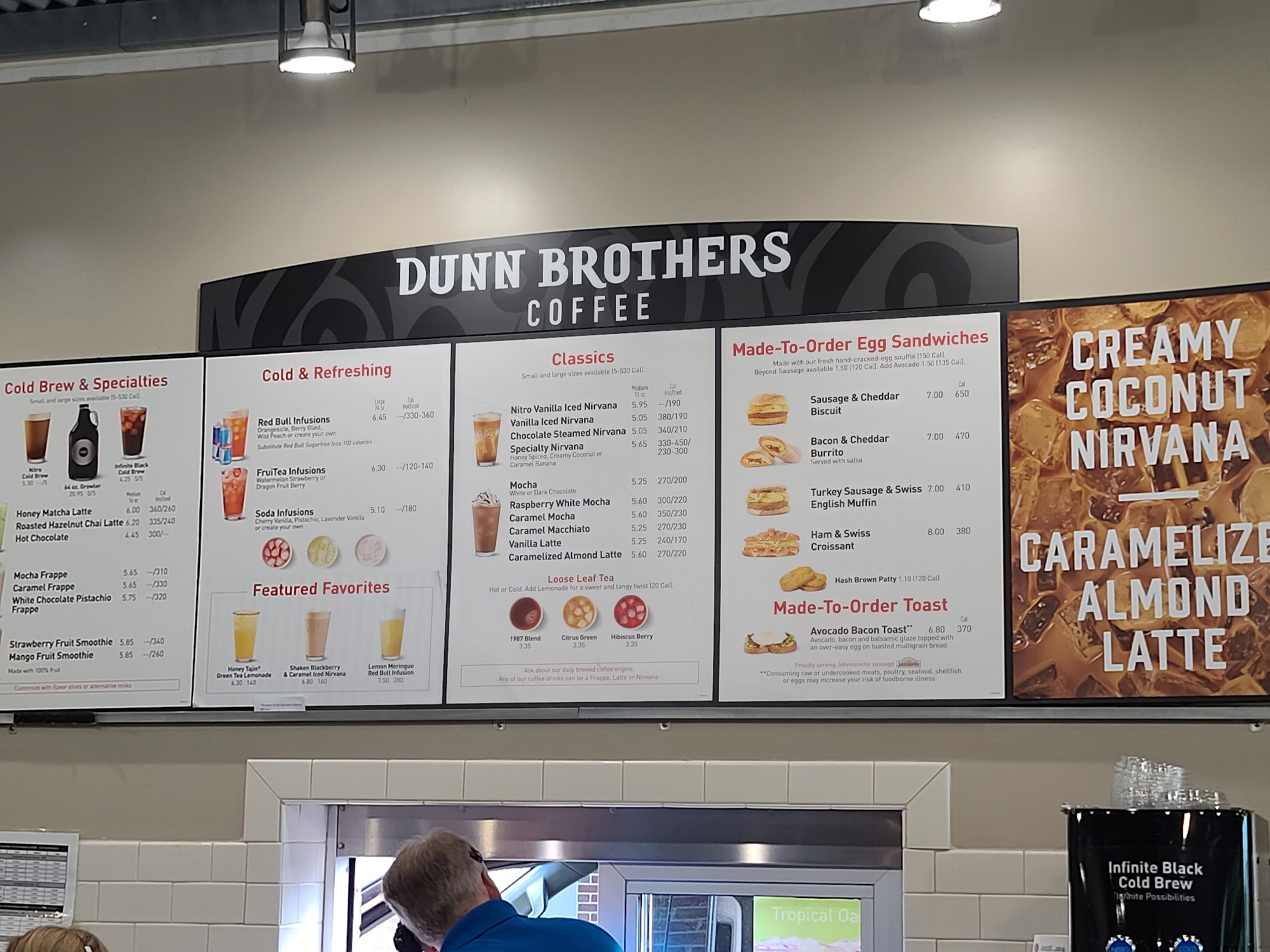 Dunn Brothers Coffee Menu
