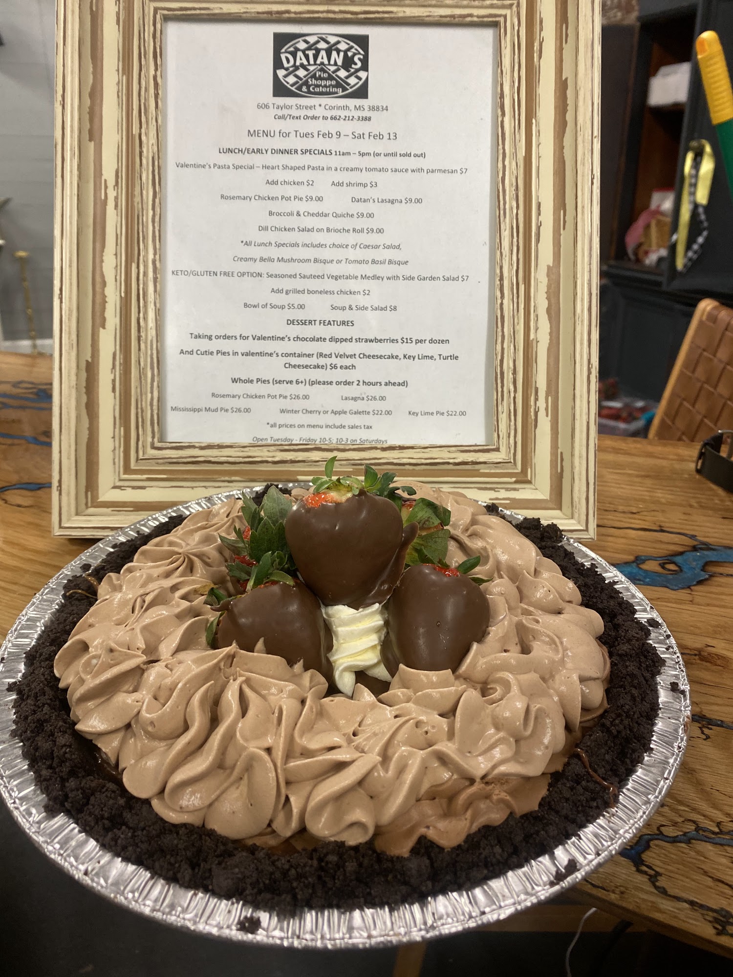 Datan's Meal Market and Catering Menu