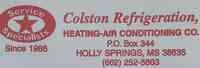 Colston Refrigeration, Heating & Air Conditioning Company