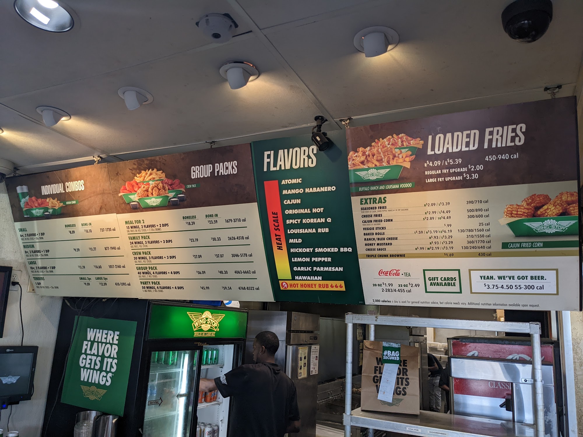Wingstop Menu