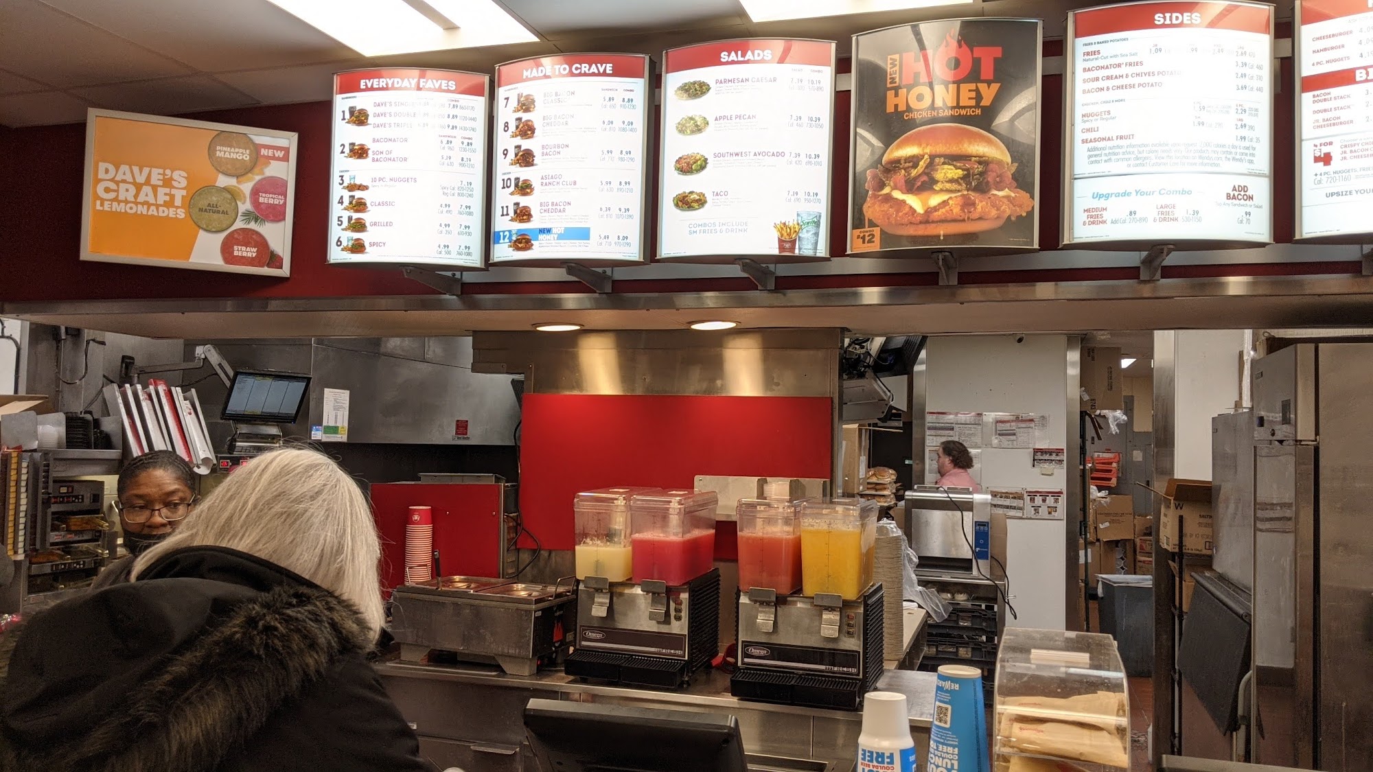 Wendy's Menu