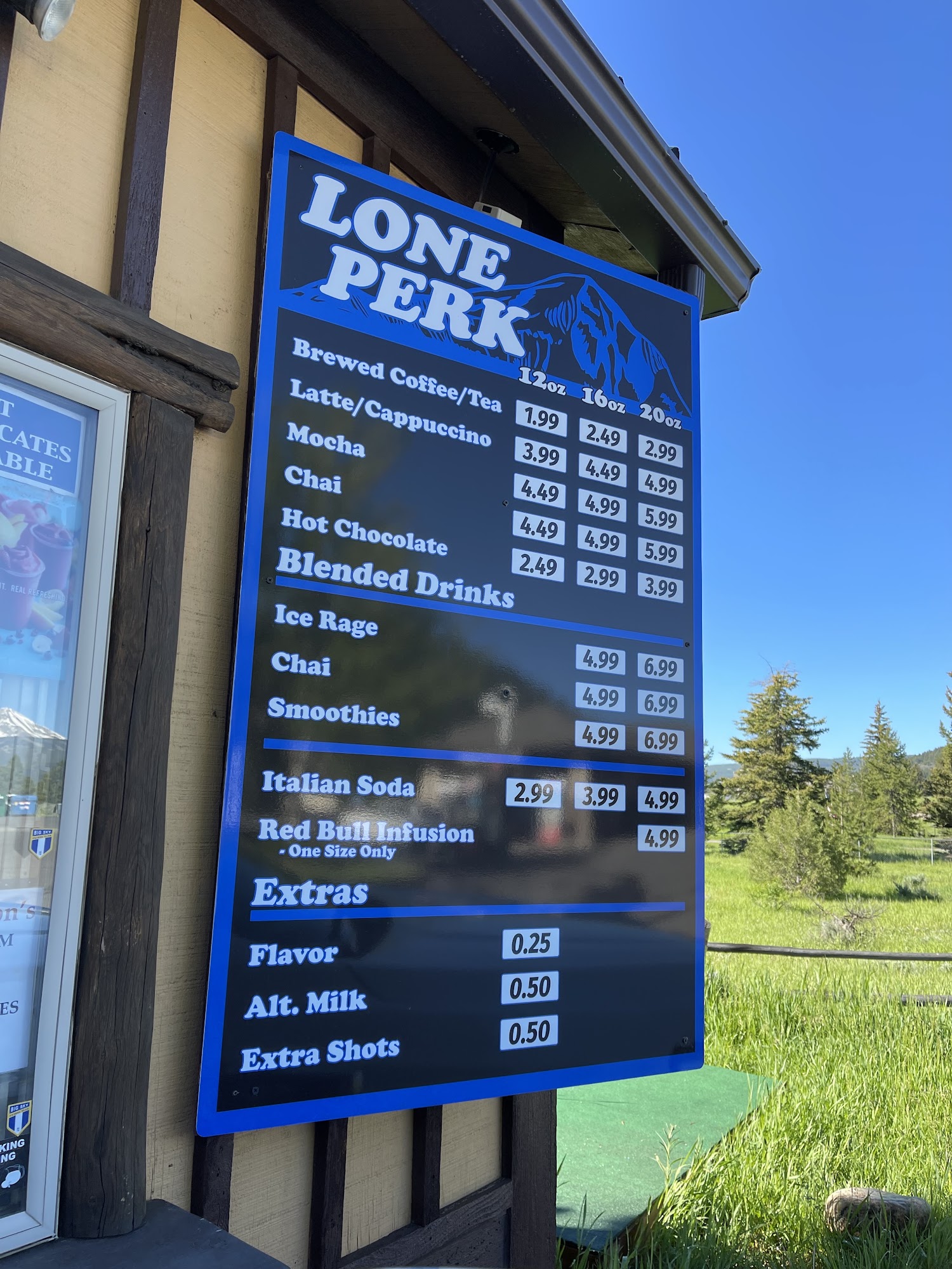 The Lone Perk Menu