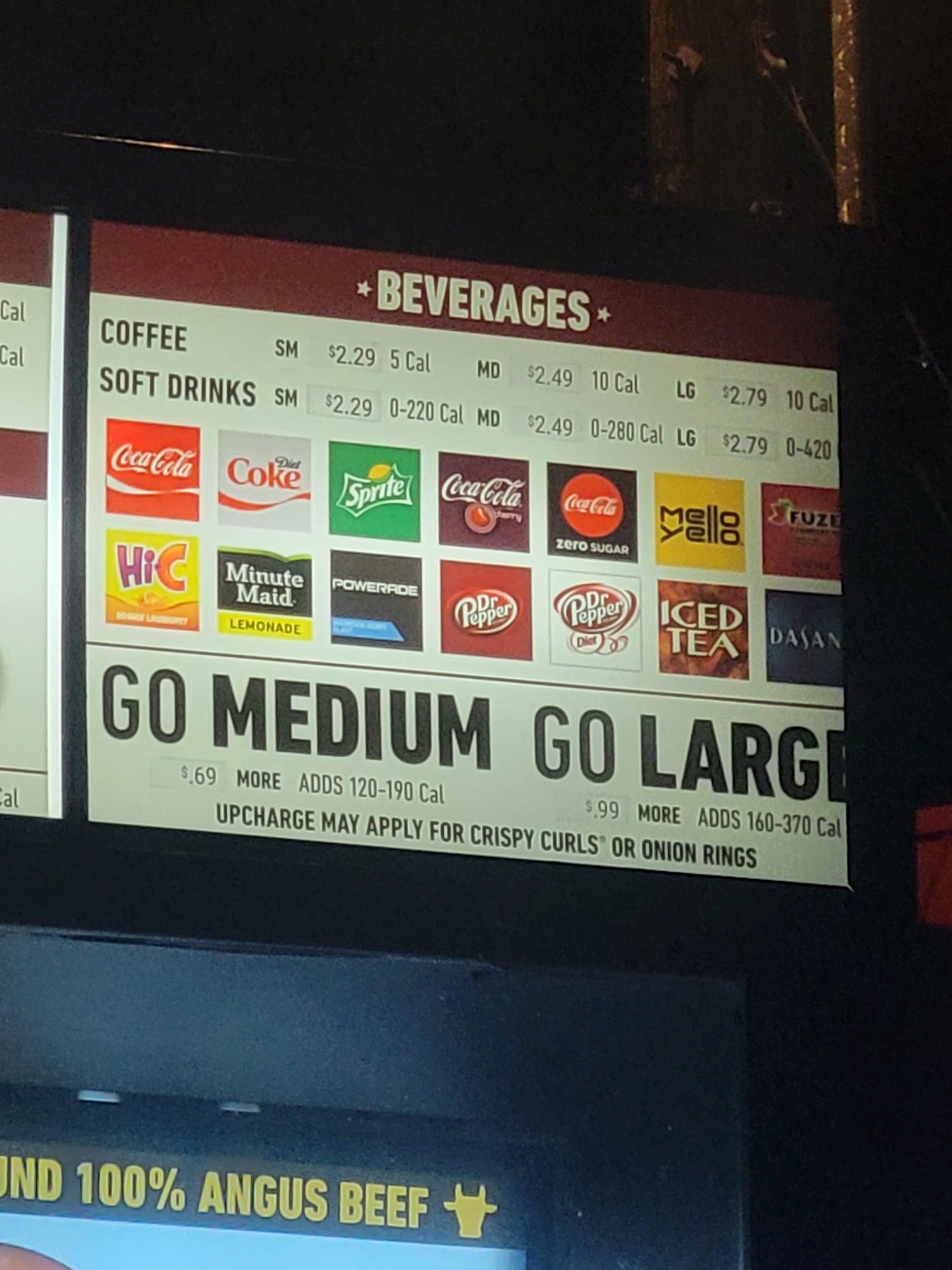 Hardee’s Menu