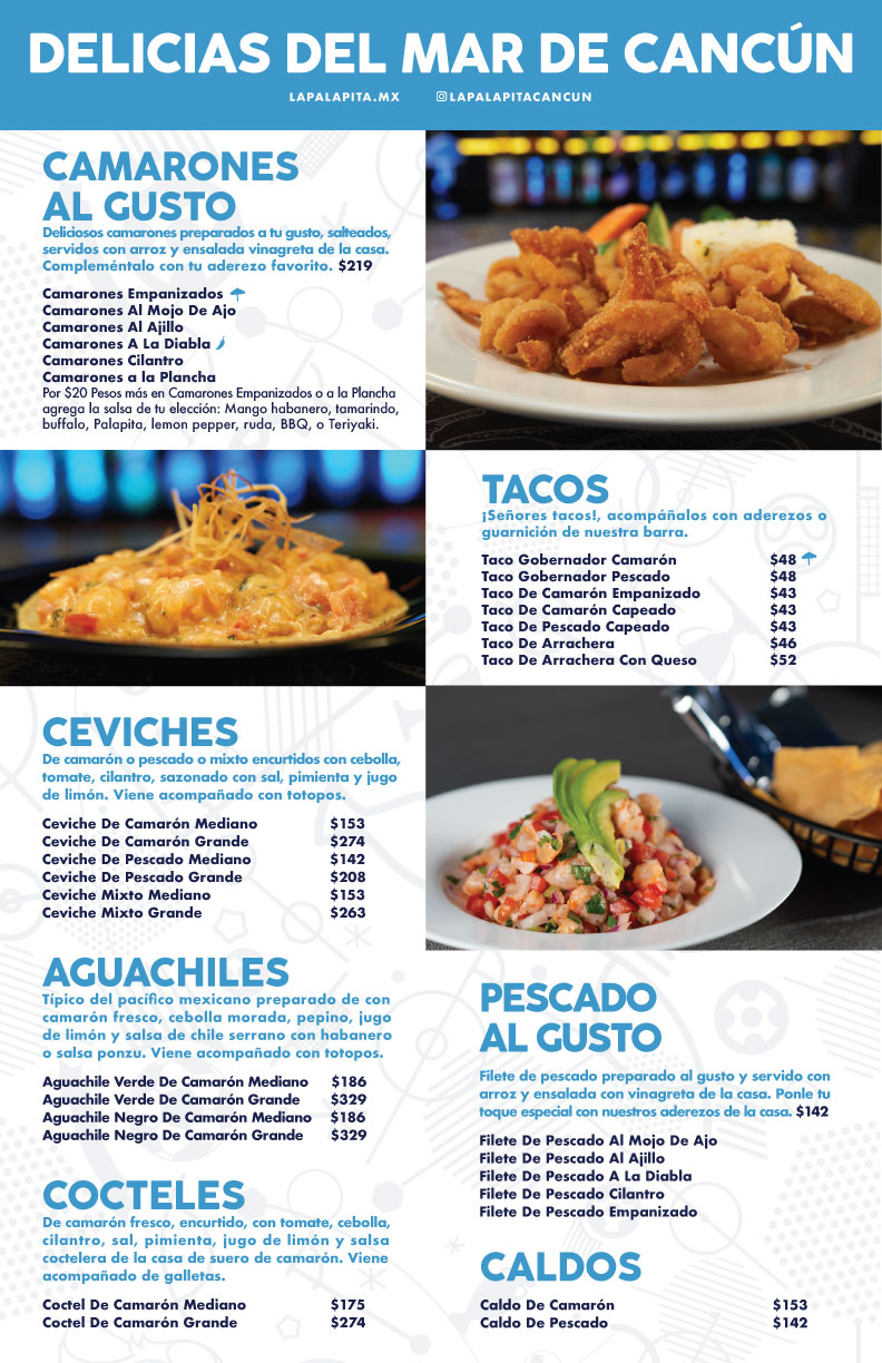 La Palapita Malecón Américas, Cancún - Menu, Reviews (95), Photos (20 ...