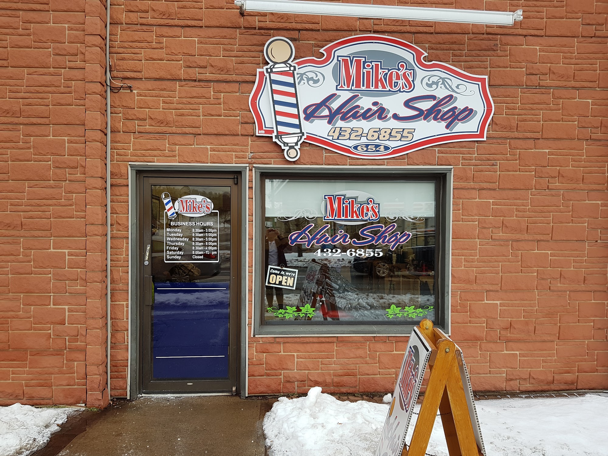 Mike's (Barber) Hair Shop 654 Main St, Sussex New Brunswick E4E 7H9