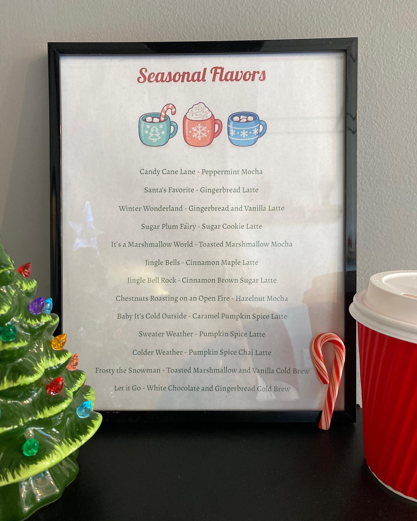 Notes Coffee House Menu