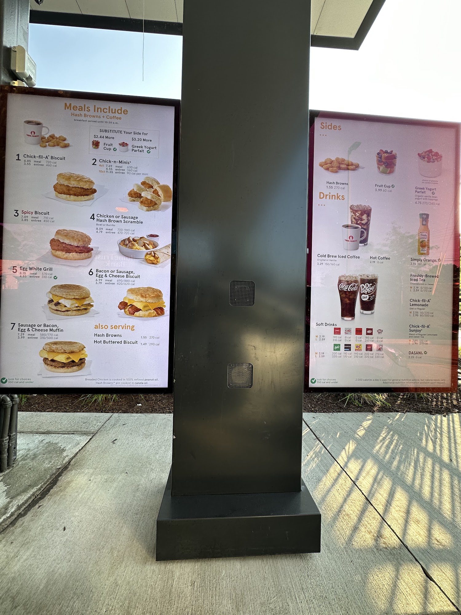 Chick-fil-A Menu