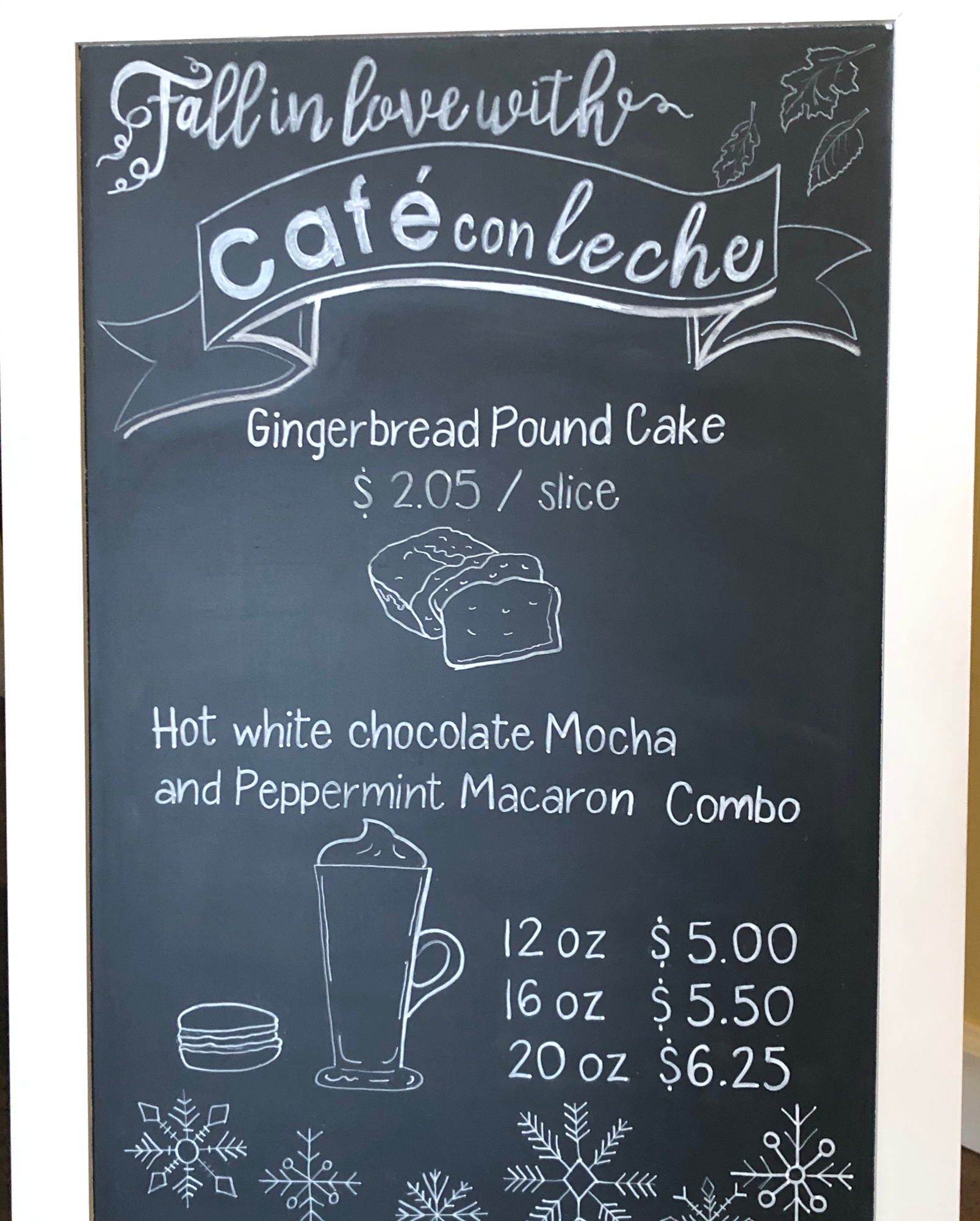 Gelatte Menu