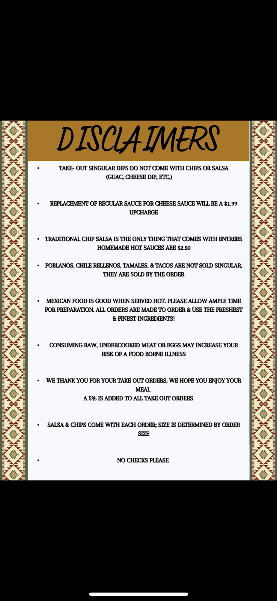 La Parrilla Regia Mexican Restaurant, Chocowinity Menu, Reviews (39