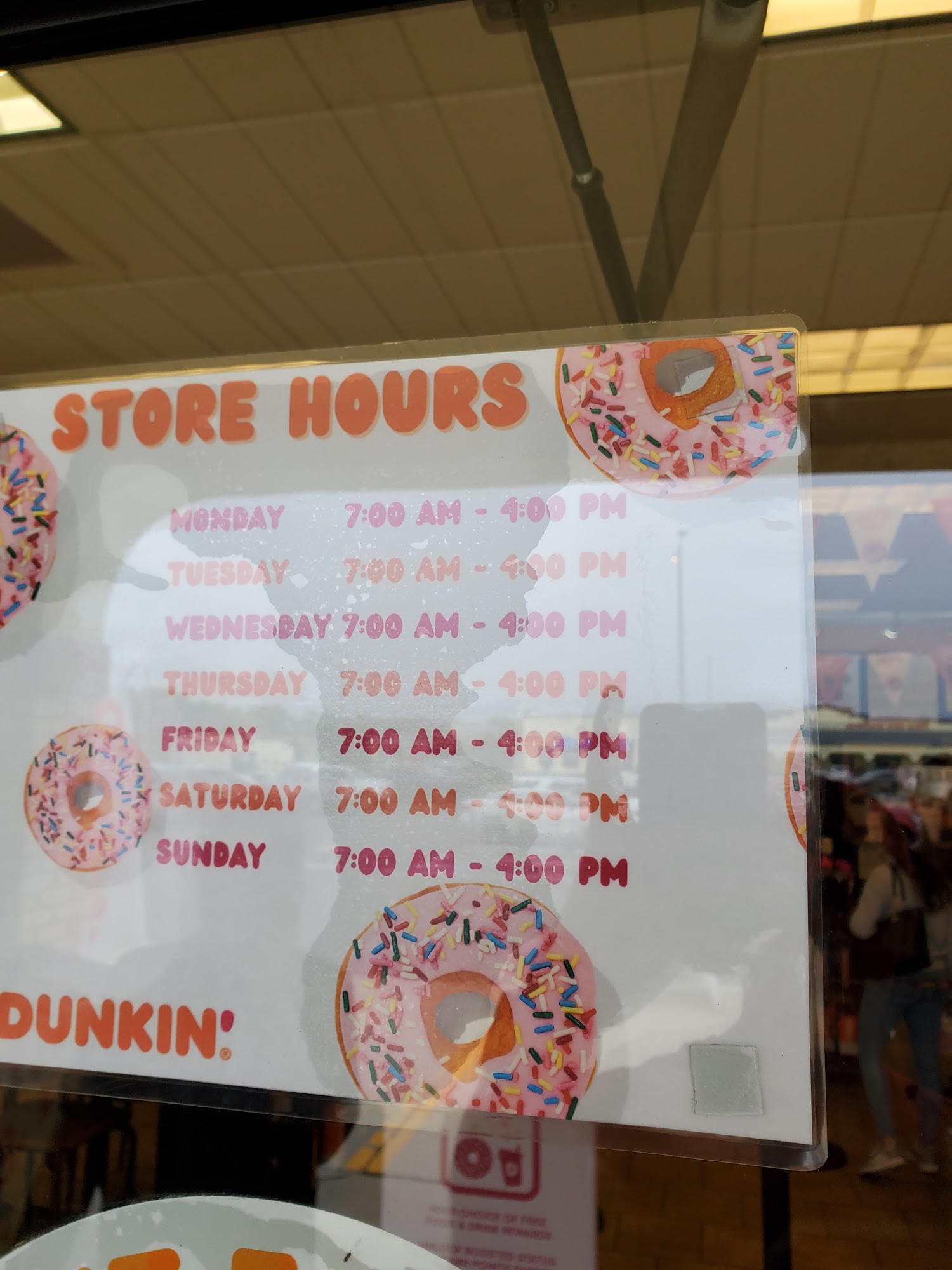 Dunkin' Menu