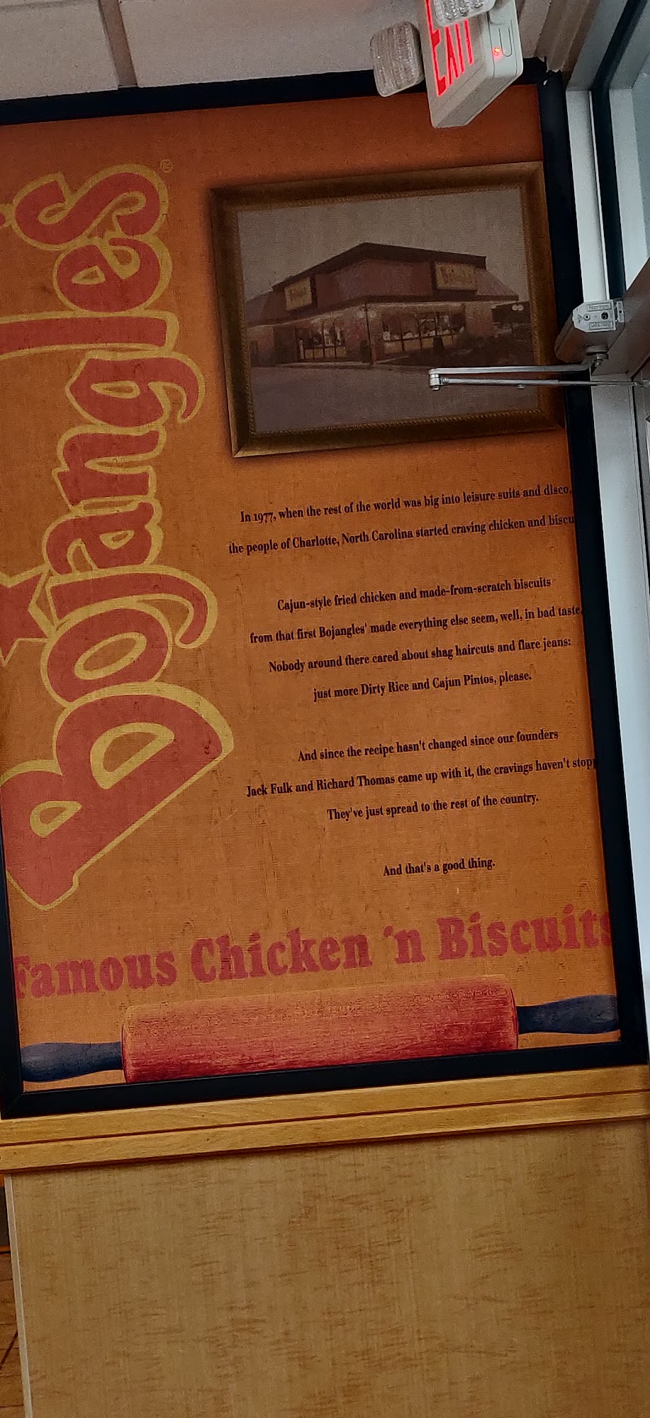 Bojangles Menu