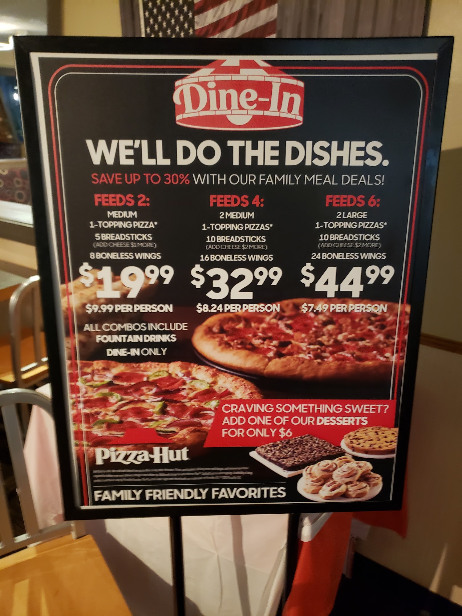 Pizza Hut Menu