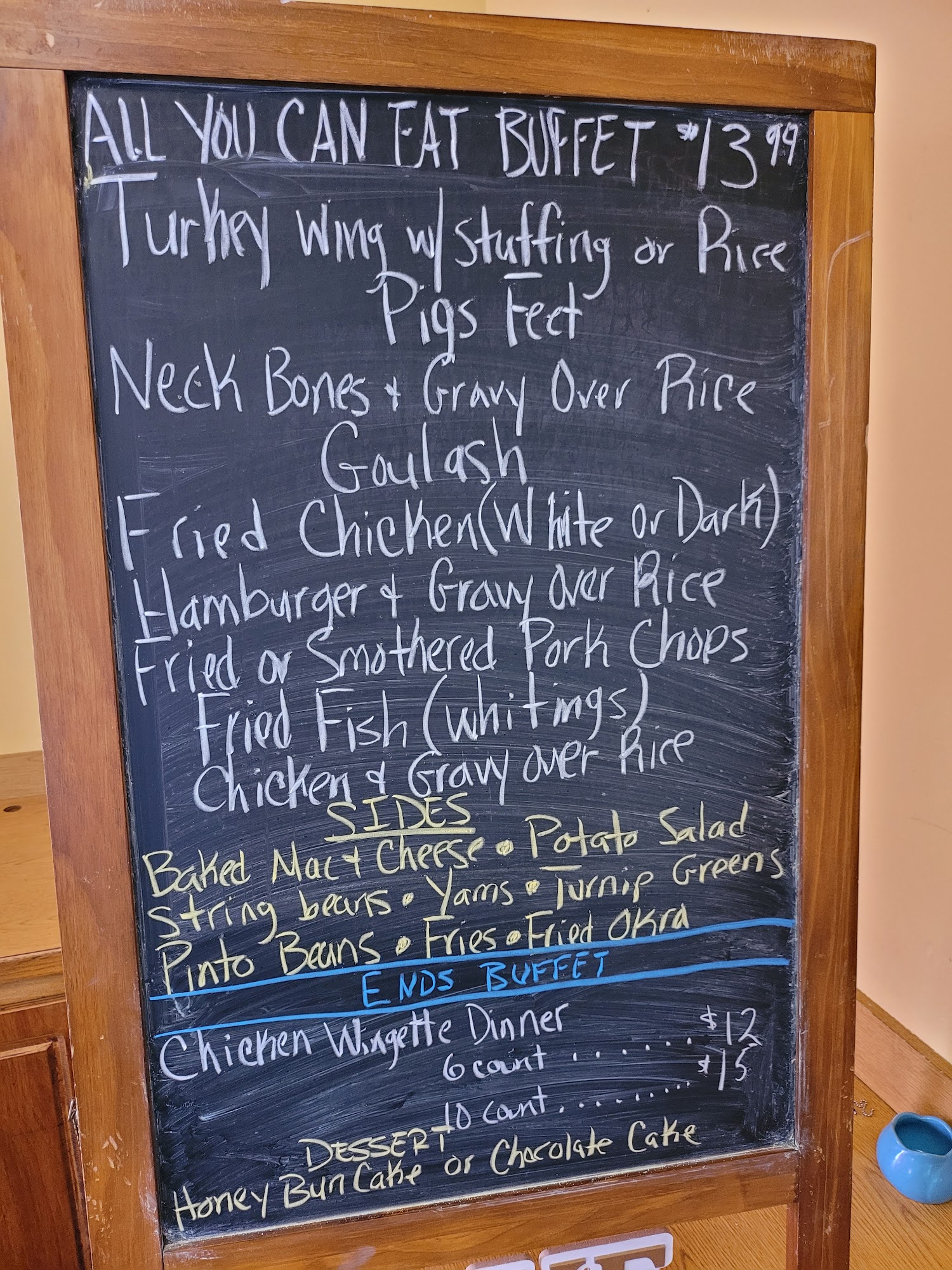 Taste of Soul Restaurant Menu