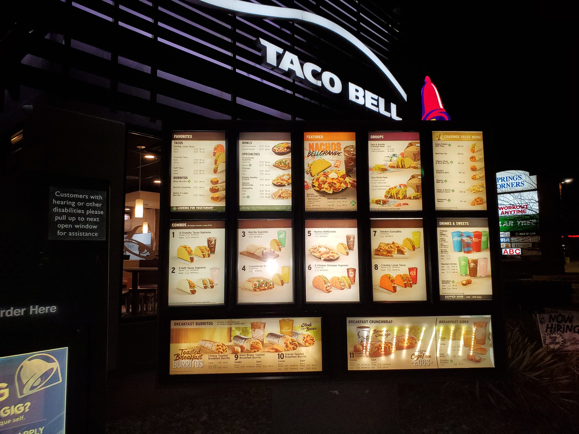 Taco Bell Menu