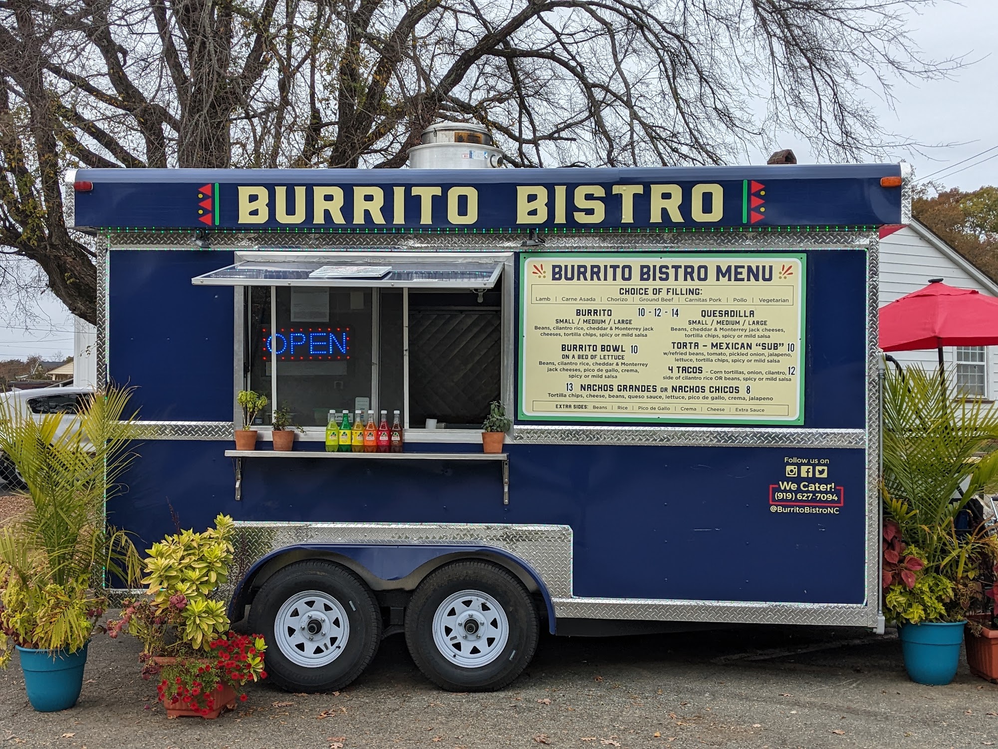 Burrito Bistro Menu