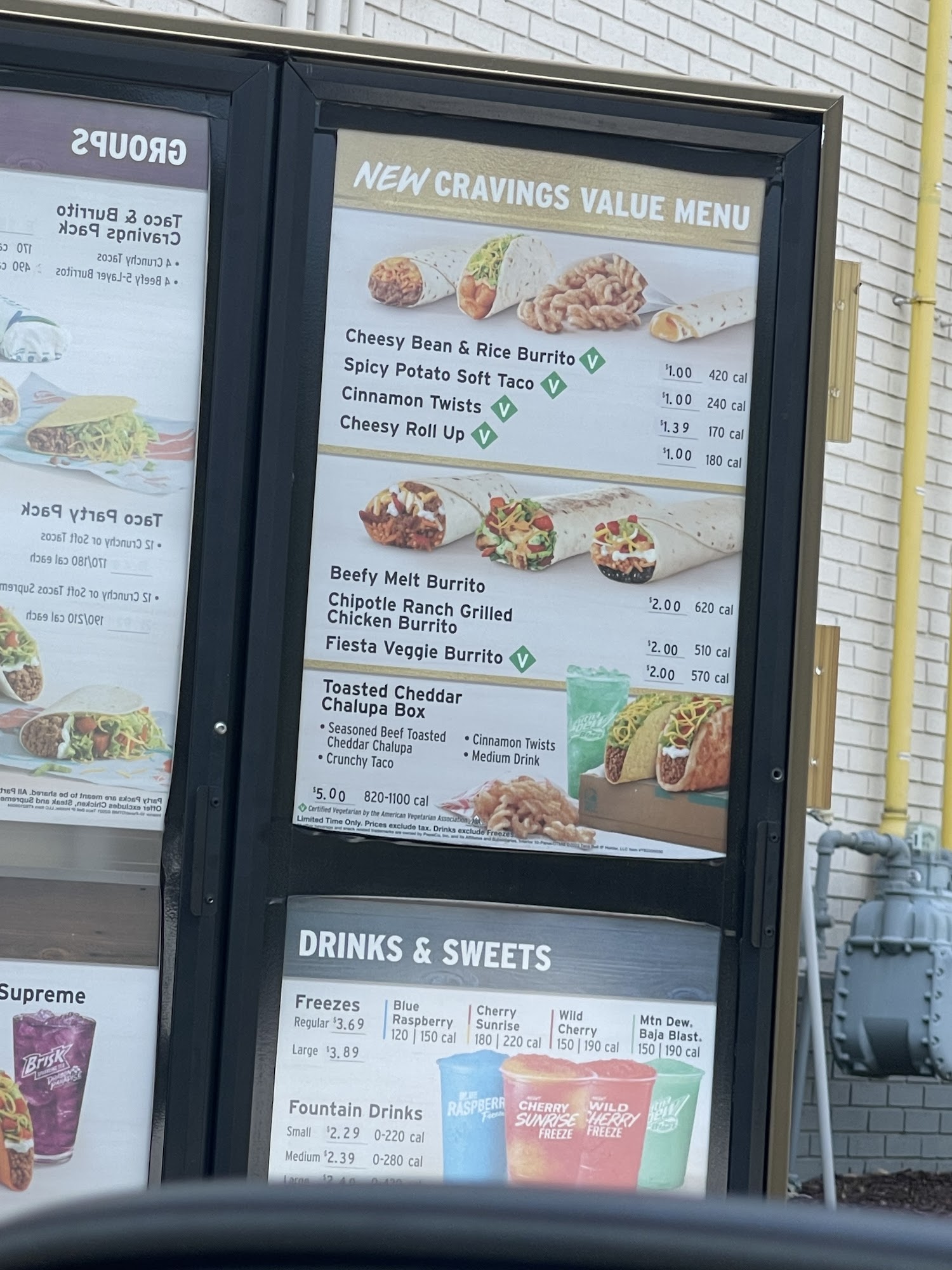 Taco Bell Menu