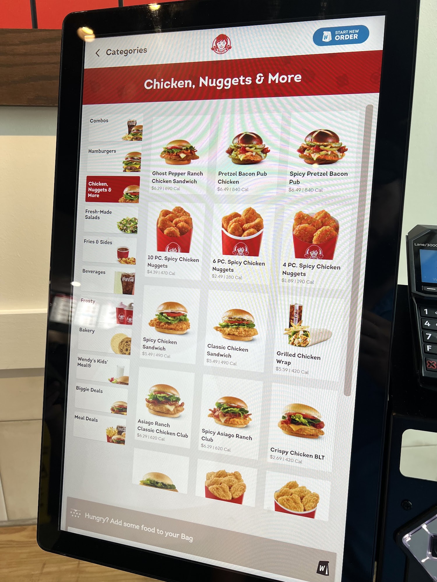 Wendy's Menu