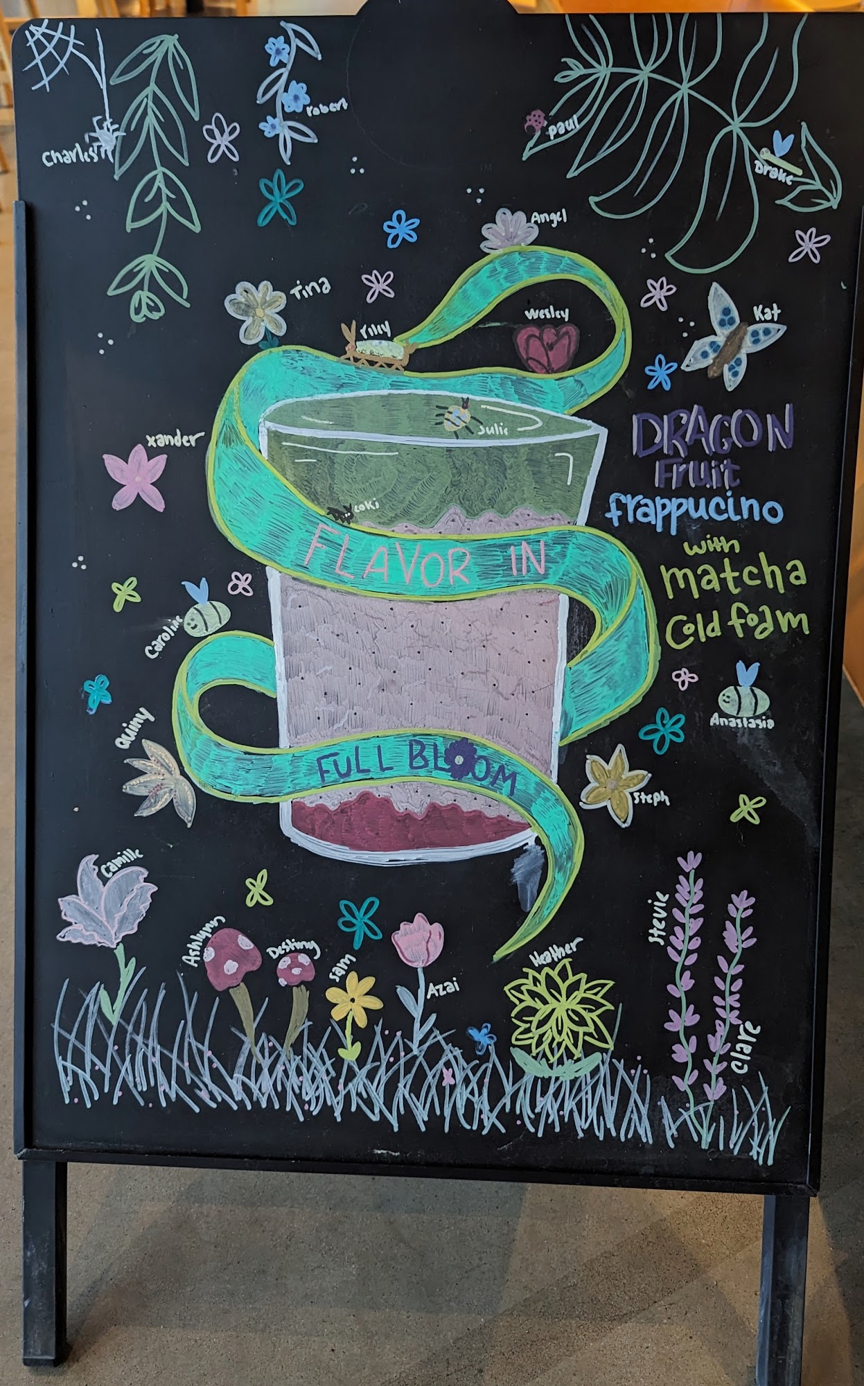 Starbucks Menu