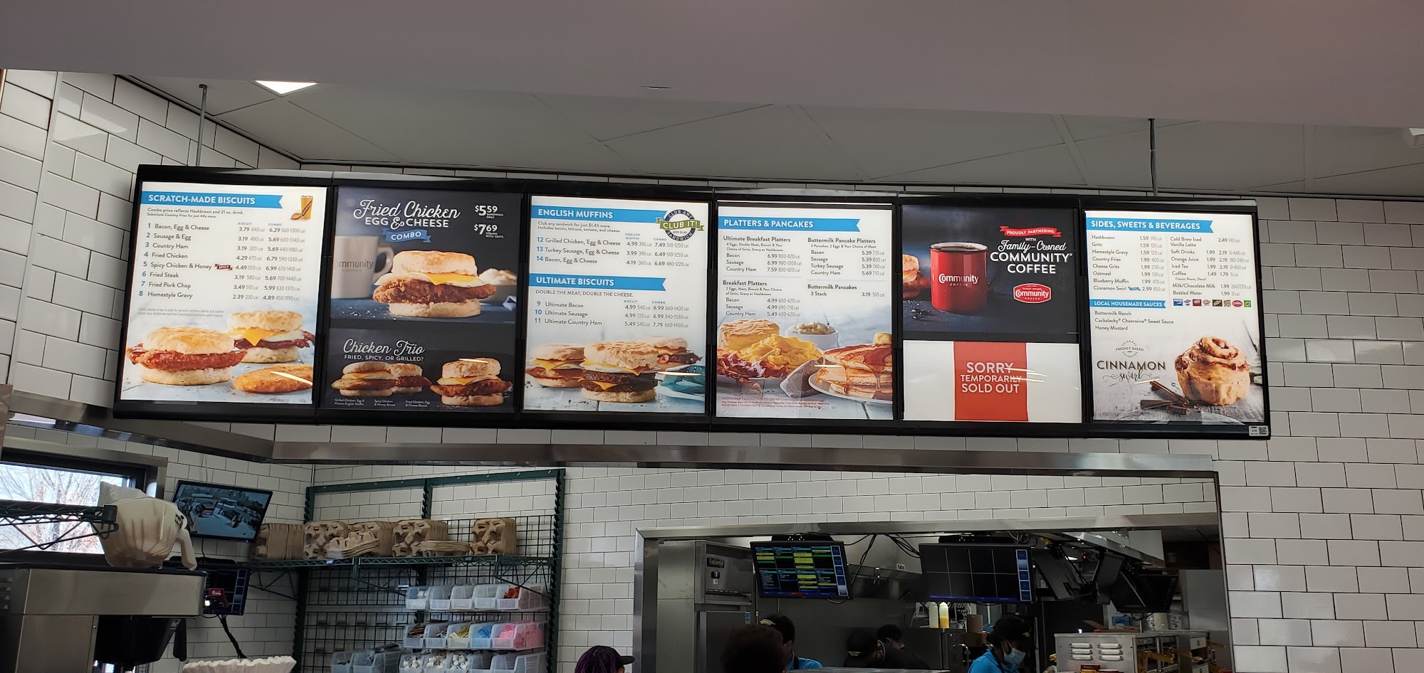 Biscuitville Menu